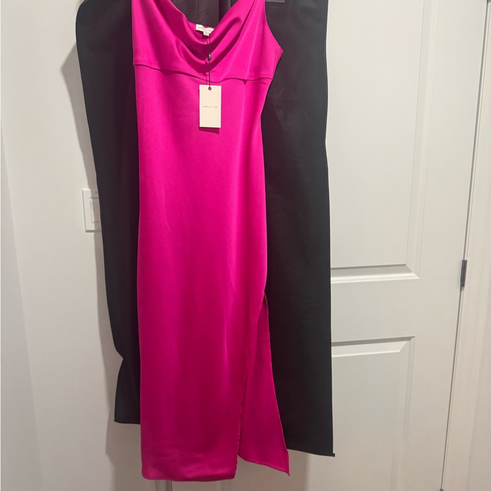 Adelyn Rae Fuchsia Dress - Picture 2 of 4